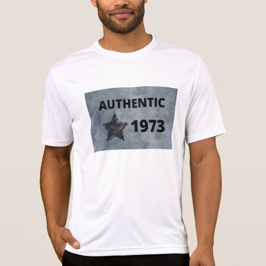 1973  Verjaardag met Grunge Star T-shirt (Voorkant)