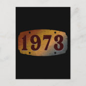 1973 VINTAGE BRIEFKAART (Voorkant)