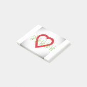 1973Hart Post-it® Notes (Schuin)