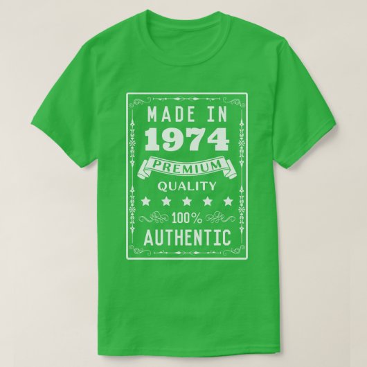 1974 1 T-SHIRT (Design voorkant)