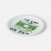 1974 50e verjaardag Golf Humor Papieren Bordje (Gekanteld)