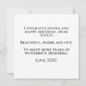  1974 50e verjaardag gouden kaart (Achterkant)