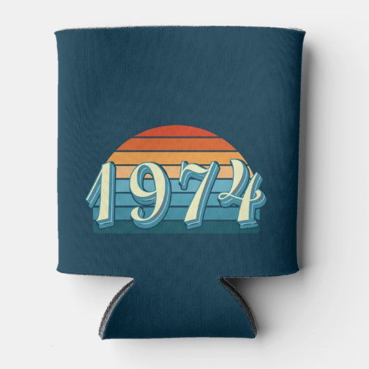 1974  50ste verjaardag blikjeskoeler (Voorkant)