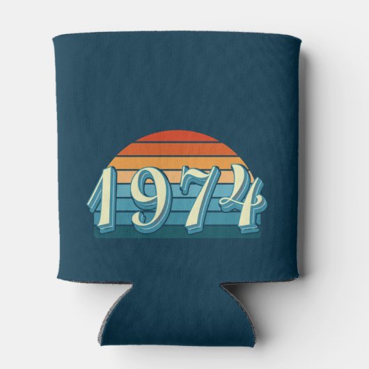 1974  50ste verjaardag blikjeskoeler (Achterkant)