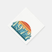 1974  50ste verjaardag servet (Hoek)