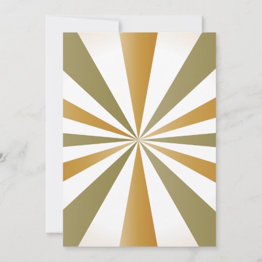  1974 50ste verjaardagsuitnodiging kaart (Achterkant)