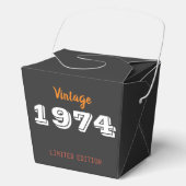  1974 52ste verjaardag gunst Boxen – Limited E Bedankdoosjes (Voorkant)
