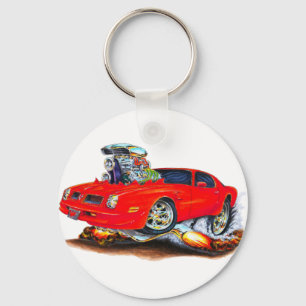 1974-76 Vuurvogelrode auto Sleutelhanger