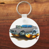 1974-78 Camaro Gray Car Sleutelhanger (Voorkant)