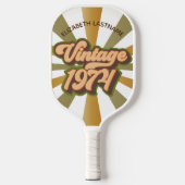  1974 Aangepaste naam Pickleball Paddle (Voorkant)