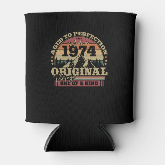  1974 Birthday Gift Blikjeskoeler (Voorkant)