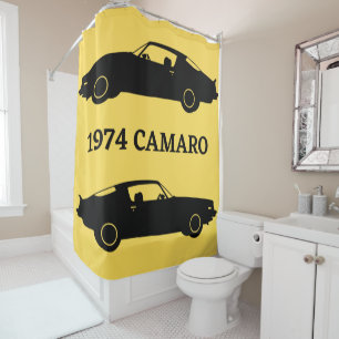 1974 Camaro Muscle Car Shower Curtain Douchegordijn