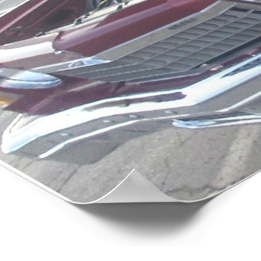 1974 Chevrolet/Chevy Monte Carlo Poster (Hoek)