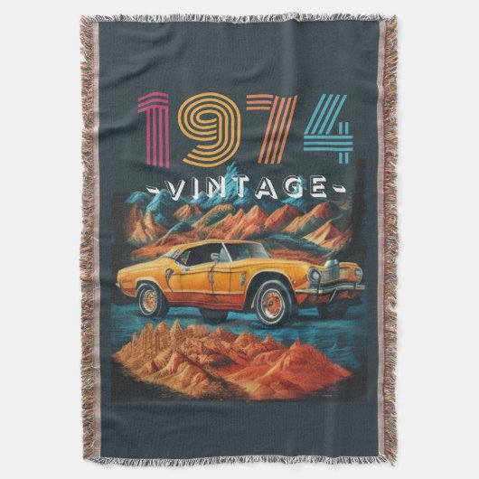  1974 coole auto deken (Voorkant Verticaal)