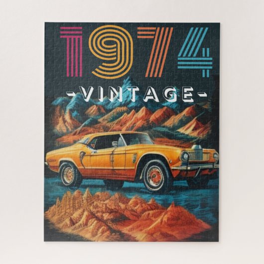  1974 coole auto legpuzzel (Verticaal)