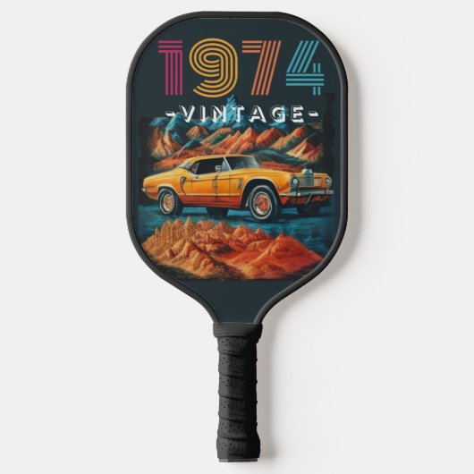 1974 coole auto pickleball paddle (Voorkant)