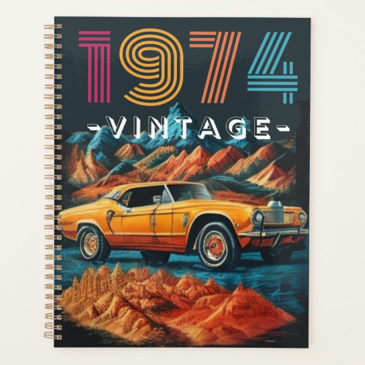  1974 coole auto planner (Voorkant)