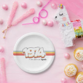1974 De geboorte van legenden Papieren Bordje (Feest)