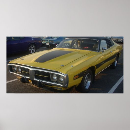 1974 Dodge-lader, hardvinyl bovenaan Poster (Voorkant)