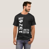 1974 Gelukkig feest T-shirt (Voorkant volledig)