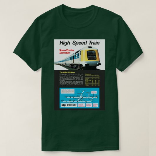 1974 HST Inleiding Poster T-shirt (Design voorkant)
