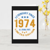 1974  KAART (Gele Bloem)