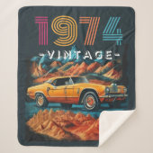 1974 koele auto Sherpa Deken (Voorkant)