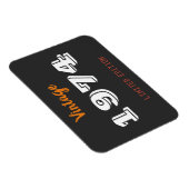  1974 Limited Edition 50th Birthday Gift Magneet (Rechterzijde)