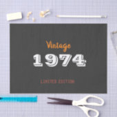  1974 Limited Edition 50th Birthday Gift Tissuepapier (Craft)