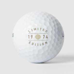 1974 Limited Edition 50th Verjaardag Golfballen