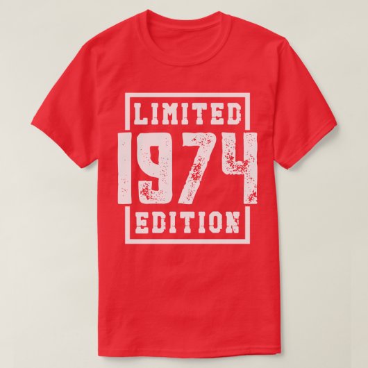 1974 Limited Edition T-shirt (Design voorkant)