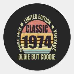 1974 Oldie but IE 49th Ronde Sticker