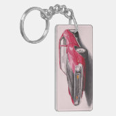 1974 Red Javelin Sleutelhanger (Voorkant Links)