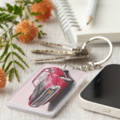 1974 Red Javelin Sleutelhanger (Voorkant Rechts)