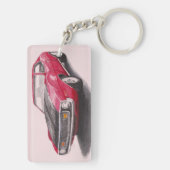 1974 Red Javelin Sleutelhanger (achterkant)