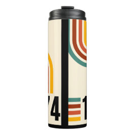 1974 Retro  thermische getumbler Thermosbeker