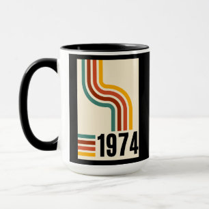 1974 Retro Vintage Poster Coffee Mok