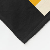 1974 Retro Vintage Poster Fleece Blanket Deken (Hoek)