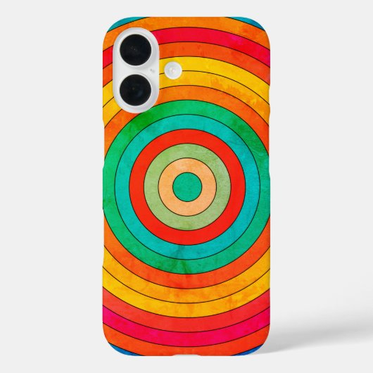 1974 Stijl iPhone case (Achterkant)