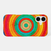 1974 Stijl iPhone case 16 Hoesje (Achterkant horizontaal)