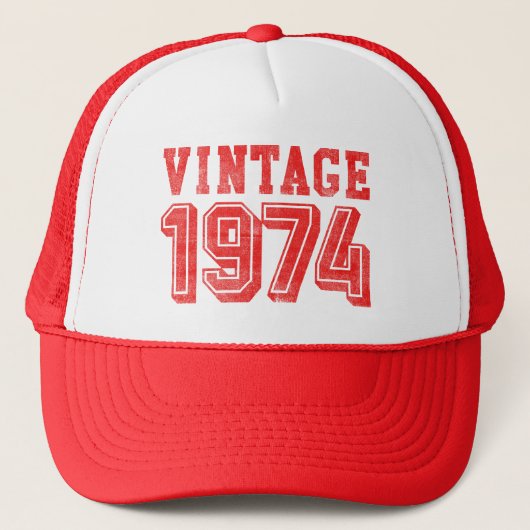  1974 Trucker Hat Trucker Pet (Voorkant)