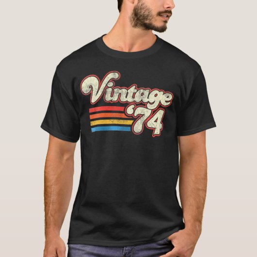 1974 Verjaardag T-shirt (Voorkant)
