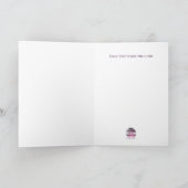 1974 verjaardagsuitnodiging roze goud kaart (Binnen)