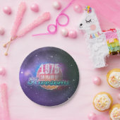 1975 - 50 jaar Geweldige "Grunge" look Papieren Bordje (Feest)