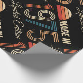 1975  50ste verjaardag cadeaupapier (Hoek)