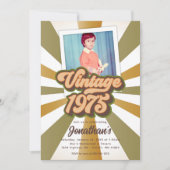  1975 50ste verjaardag foto kaart (Voorkant)