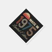 1975  50ste verjaardag servet (Hoek)