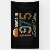 1975  50ste verjaardag spandoek (Verticaal)