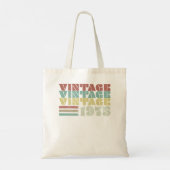 1975 Birthday Gift  Retro Sweatshirt Tote Bag (Achterkant)