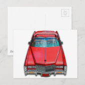 1975 Cadillac Eldorado Briefkaart (Voorkant / Achterkant)